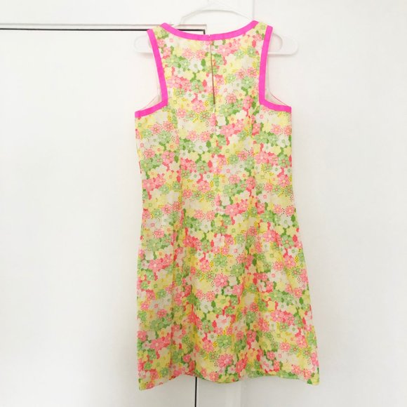 Lilly Pulitzer Percy Dress Multi Sunbonnet Lace - Picture 2 of 5